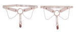 Peaches 'N Creame Pearl Garters - Peach - Image 2
