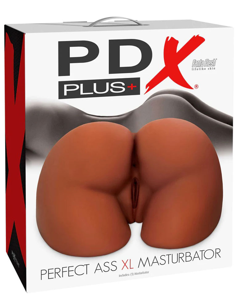hjvmS7eW6CulMaogFF9wI0ZUY3N5aQjs Pdx Plus Perfect Ass XL Masturbator - Brown - Image 1