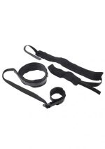 Thigh and Wrist Cuffs - Black - Image 3