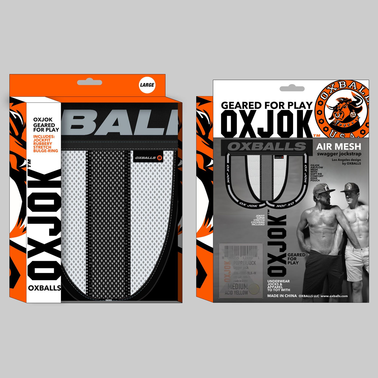 hnoOJzRZEQZ8Gw0LNGj43usH1E7ZKtFL Airmesh Upthrust Slider-Strap Jock Ice White Xl - Image 1
