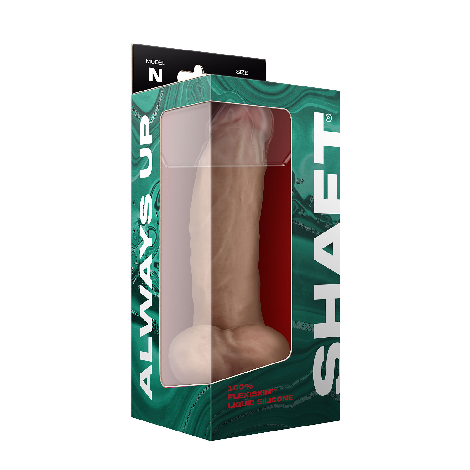 hsJhes4NmDjHeeYPWbMNYCXmwbCD7vqG Shaft - Model N 9.5 Inch Liquid Silicone Dong With Balls - Pine - Image 1