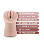 Enlust - Ayumi - Vibrating Stroker - Beige - Image 4