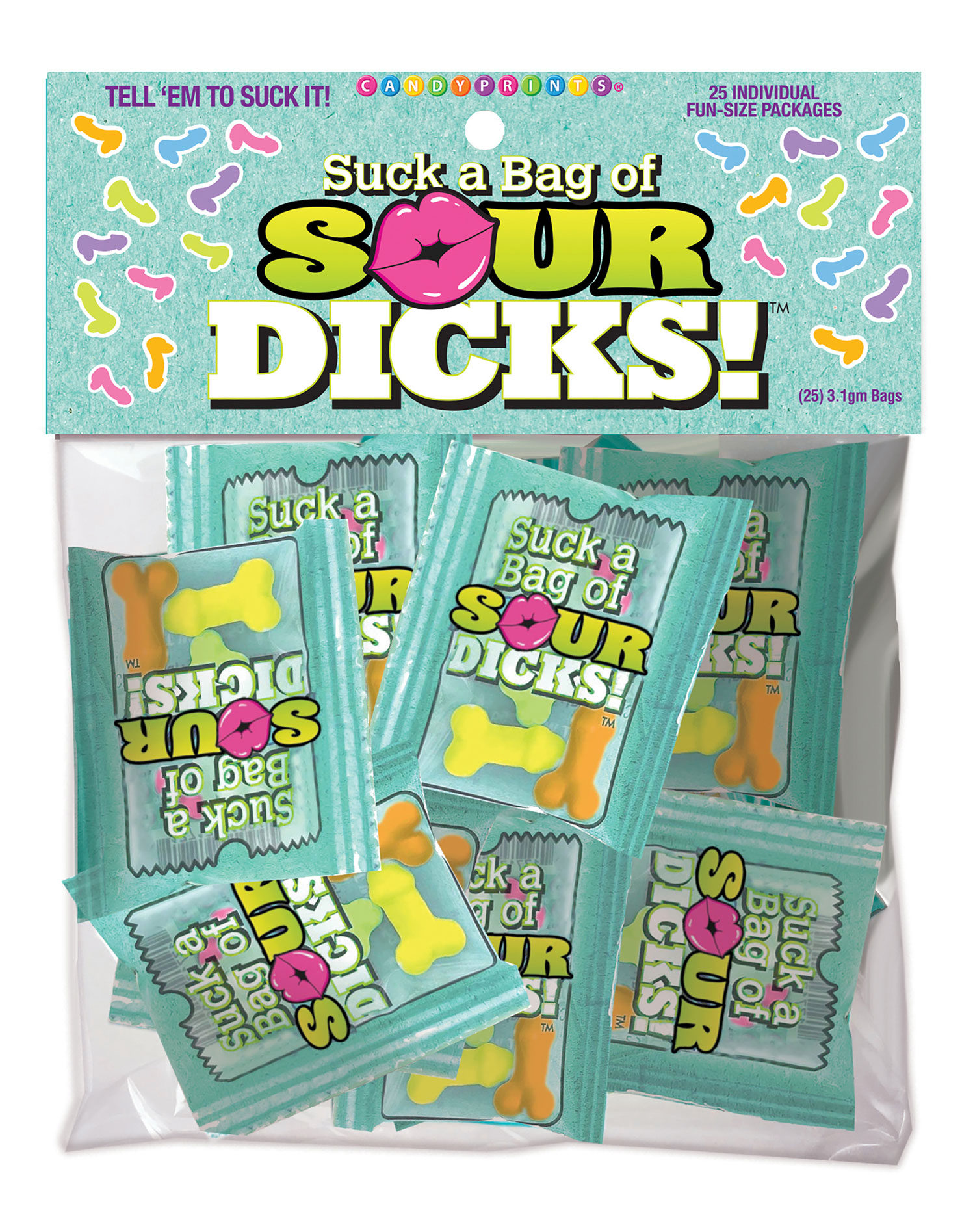 ibQLbcgSnid74GChWuvINDMbliyUCG1G Suck a Bag of Sour Dicks - Bag of 25 - Image 1