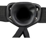 Hollow Strap-on Without Balls 8 Inch - Black - Image 4