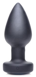 E-Stim and Vibrating Anal Plug - Black - Image 6