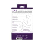 Inme Rechargeable Dual Vibe With Remote - Purple - Image 2