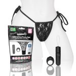Screaming O 4t - Vibrating Panty Set With Remote Control Ring - Black - Image 6