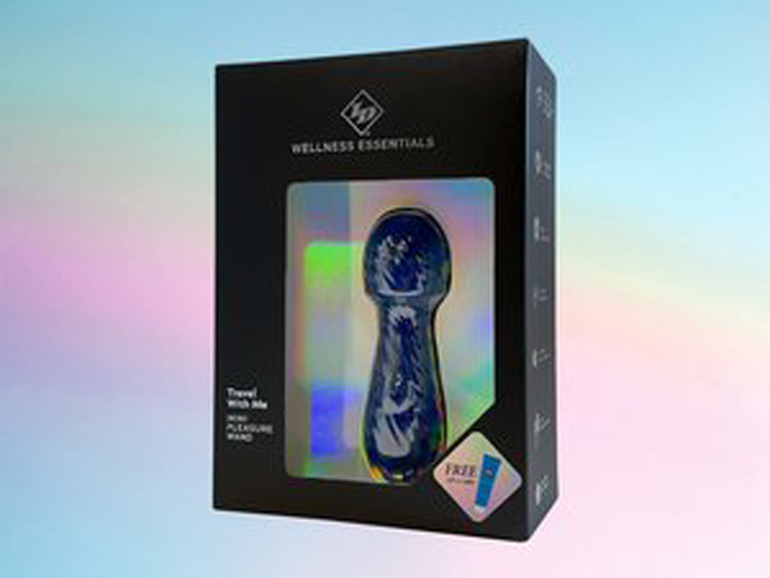 jCrTBayfQ8DrFUosfCqXz6TEMlNECPnM Travel With Me Mini Pleasure Wand - Blue - Image 1