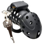 Lock Down Chastity Cage - Black - Image 2