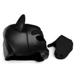Spike Neoprene Puppy Hood - Black - Image 7