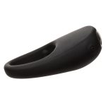 Silicone Rechargeable Pleasure Ring - Black - Black - Image 4