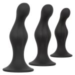 Silicone Anal Ripple Kit - Black - Image 4