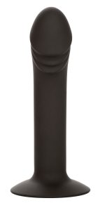 Silicone Curved Anal Stud - Black - Image 6