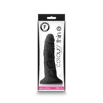 Colours - Pleasures - Thin 5 Inch Dildo - Black - Image 2