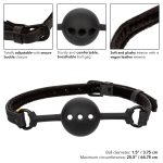 Boundless Breathable Ball Gag - Black - Image 7