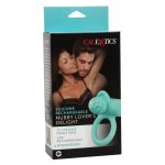 Silicone Rechargeable Nubby Lover's Delight - Blue - Image 2