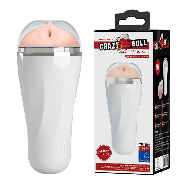 jsbRapGj Crazy Bull - Trish Masturbator - White - Image 1