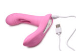 Flickers G-Flick Flicking G-Spot Vibrator With Remote - Pink - Image 5