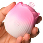 Pulsing Petals Throbbing Rose Stimulator - Pink - Image 5