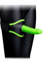 Thigh Strap-on With Silicone Dildo 5.7 Inch - Glow in the Dark - Image 3
