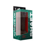 Shaft - Model N 8.5 Inch Liquid Silicone Dong With Balls - Mahogany