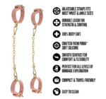Temptasia Ardor Wrist and ​Ankle Restraints​ - Pink - Image 4