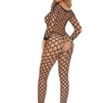 Crotchless Bodystocking - One Size - Black