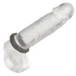 Alpha Liquid Silicone Prolong Prismatic Ring - Gray - Image 6