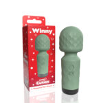 Screaming O Cuties Winny Vibrating Mini Wand - Sage Green - Image 3
