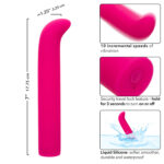 Rechargeable Classic Chic Standard "G" Vibrator - Pink - Image 2