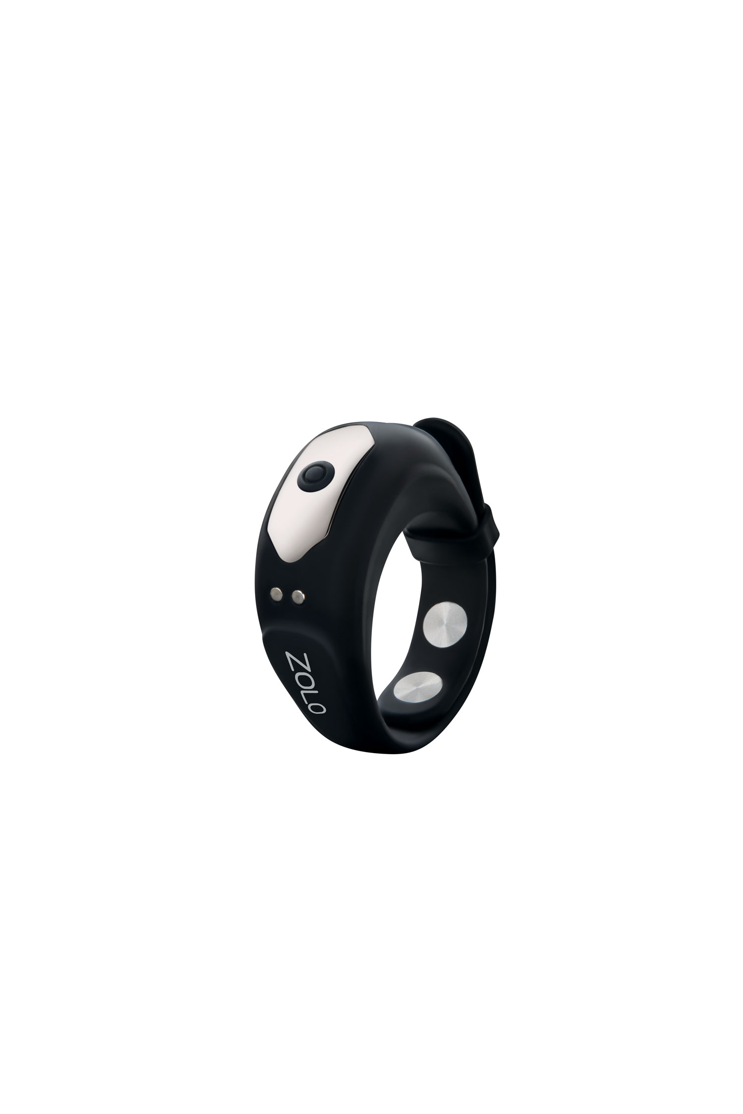 kTY7bPmuRizT8wsHmOmO0af3Cl8QdtP0 Zolo Fit Rite Vibrate Cock Ring with Snaps - Black - Image 1