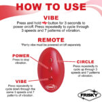 Love Connection Silicone Panty Vibe With Remote Control - Red - Image 4