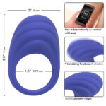 Calexotics Connect Couples Ring - Periwinkle - Image 7