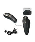 Nathan Double Pleasure Remote Control Vibrator - Black - Image 4