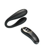Nathan Double Pleasure Remote Control Vibrator - Black - Image 3