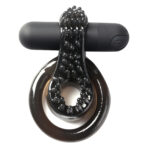 Jagger Vibrating Erection Enhancer Ring - Black - Image 2