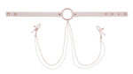 Peaches ‘N Creame Collar With Nipple Clamps - Pink - Image 5