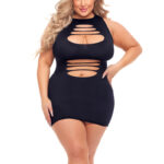 Can't Commit Dress - Queen Size - Black