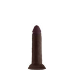 Shaft - Model J 5.5 Inch Liquid Silicone Dong - Mahogany - Image 2