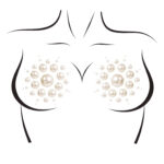 Isla Pearl Nipple Covers - White