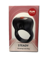 Steady Vibrating Cockring - Black