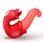 Lickgasm Lick Lasher Licking Vibrator - Red - Image 2