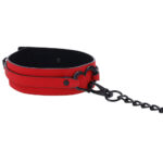Amor Collar and Leash - Red - Image 3