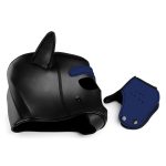 Spike Neoprene Puppy Hood - Blue - Image 7