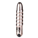 Lola 10 Function Vibrating Twisty Bullet - Rose Gold - Image 2