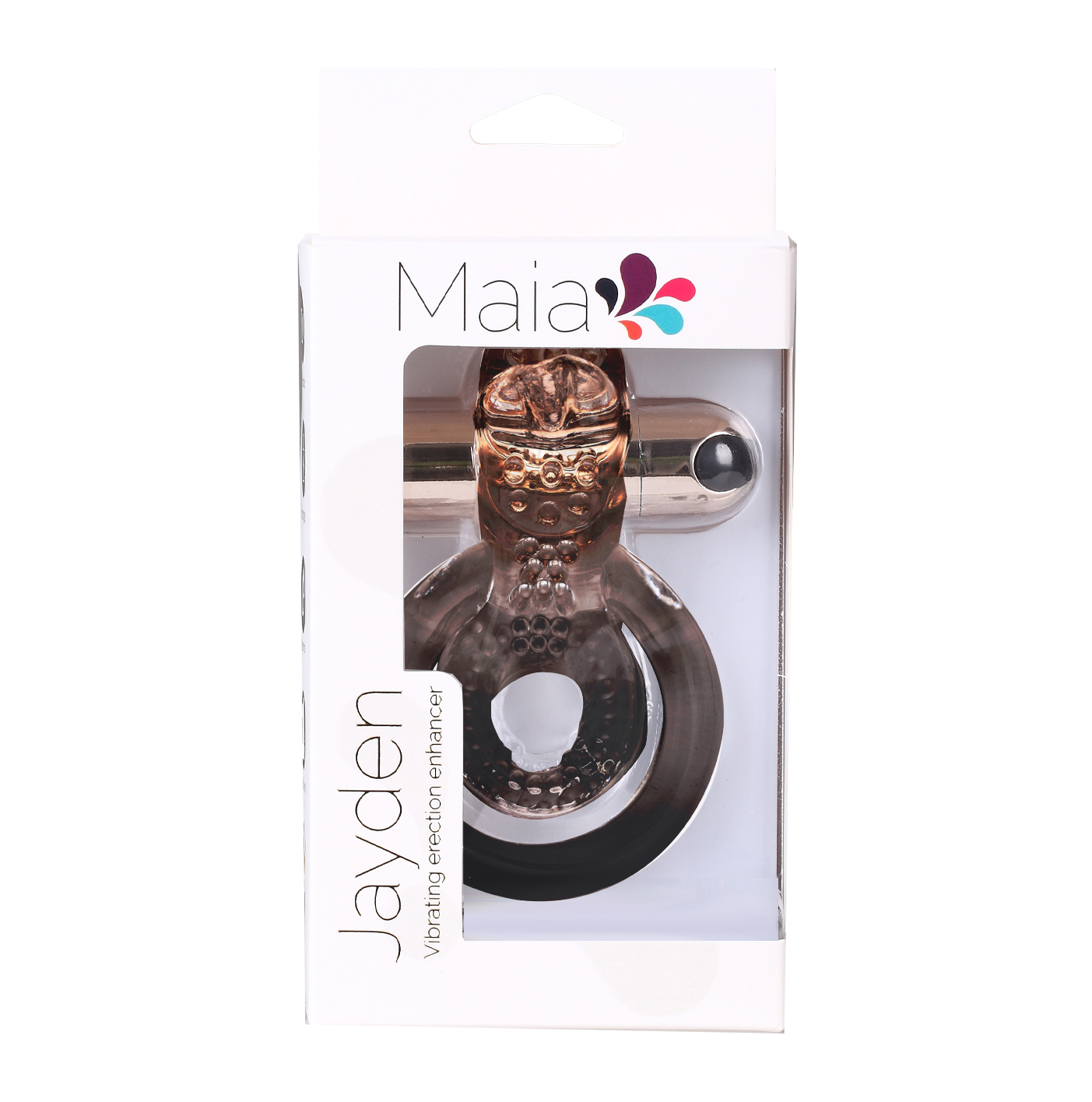 m9e9Yccv68fUfFRQnfoy5fk889iZhUxy Jayden Vibrating Erection Enhancer Ring - Rose Gold - Image 1