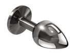 Playboy Pleasure - Tux - Small - Butt Plug - Hematite - Image 5