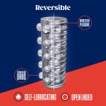 Rize - Swich - Glow in the Dark Self -Lubricating Stroker - Clear - Image 5