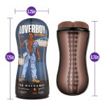 Loverboy - the Mechanic - Self Lubricating Stroker - Brown - Image 2