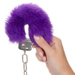 Ultra Fluffy Furry Cuffs - Purple - Image 3